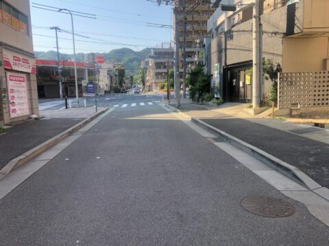 中央区下山手通　　貸土地　　花隈駅徒歩7分