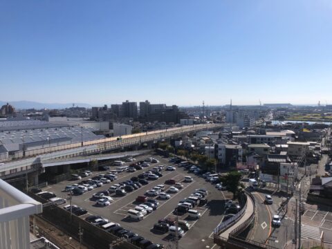 明石土山駅前スカイハイツA棟　11階部分　西南向き